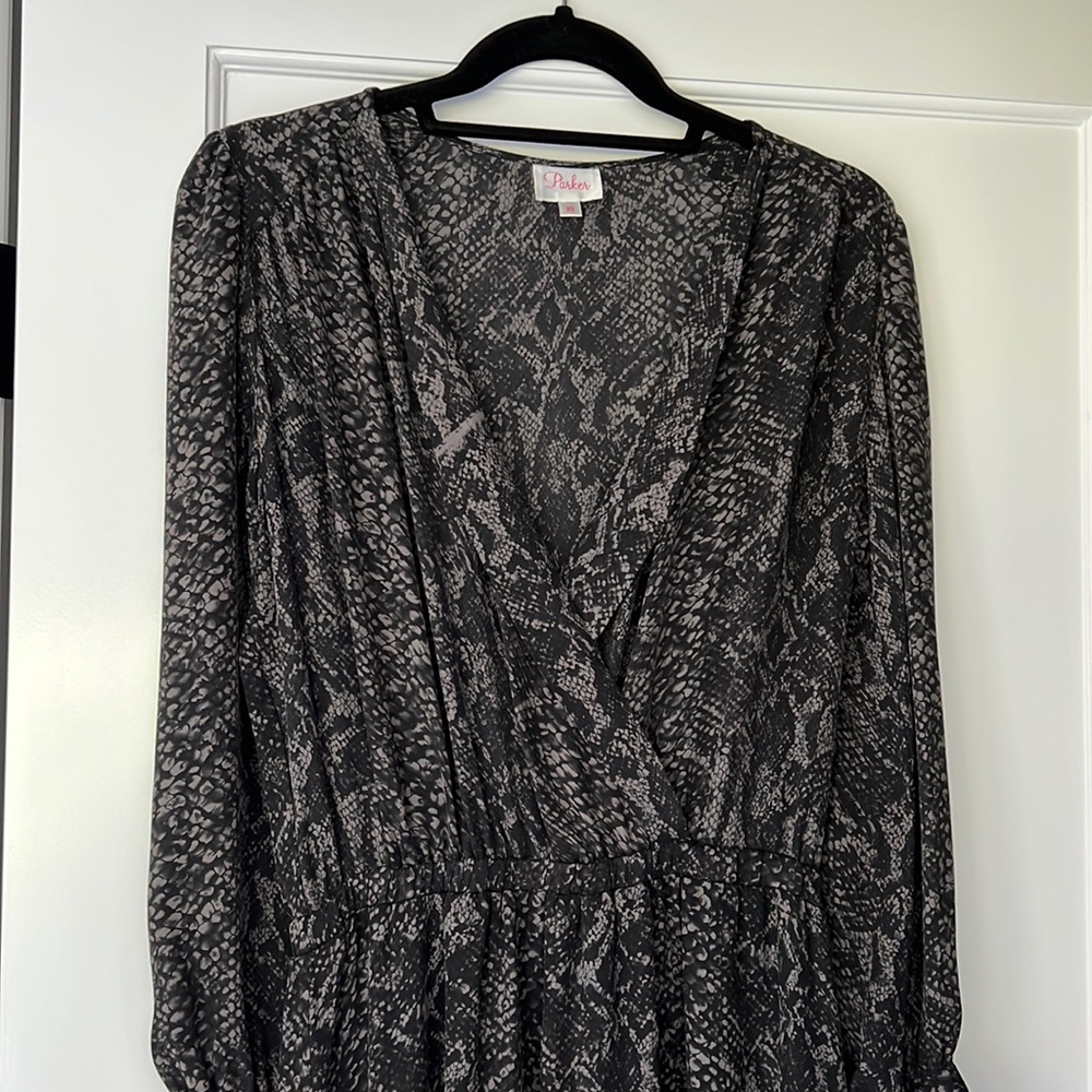 Parker XS Maxi Silk Dress